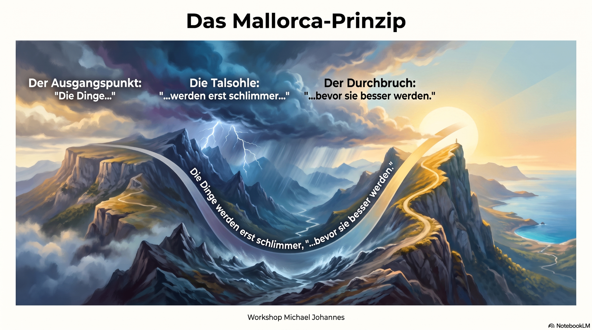 Das Mallorca-Prinzip – Workshop-Kern