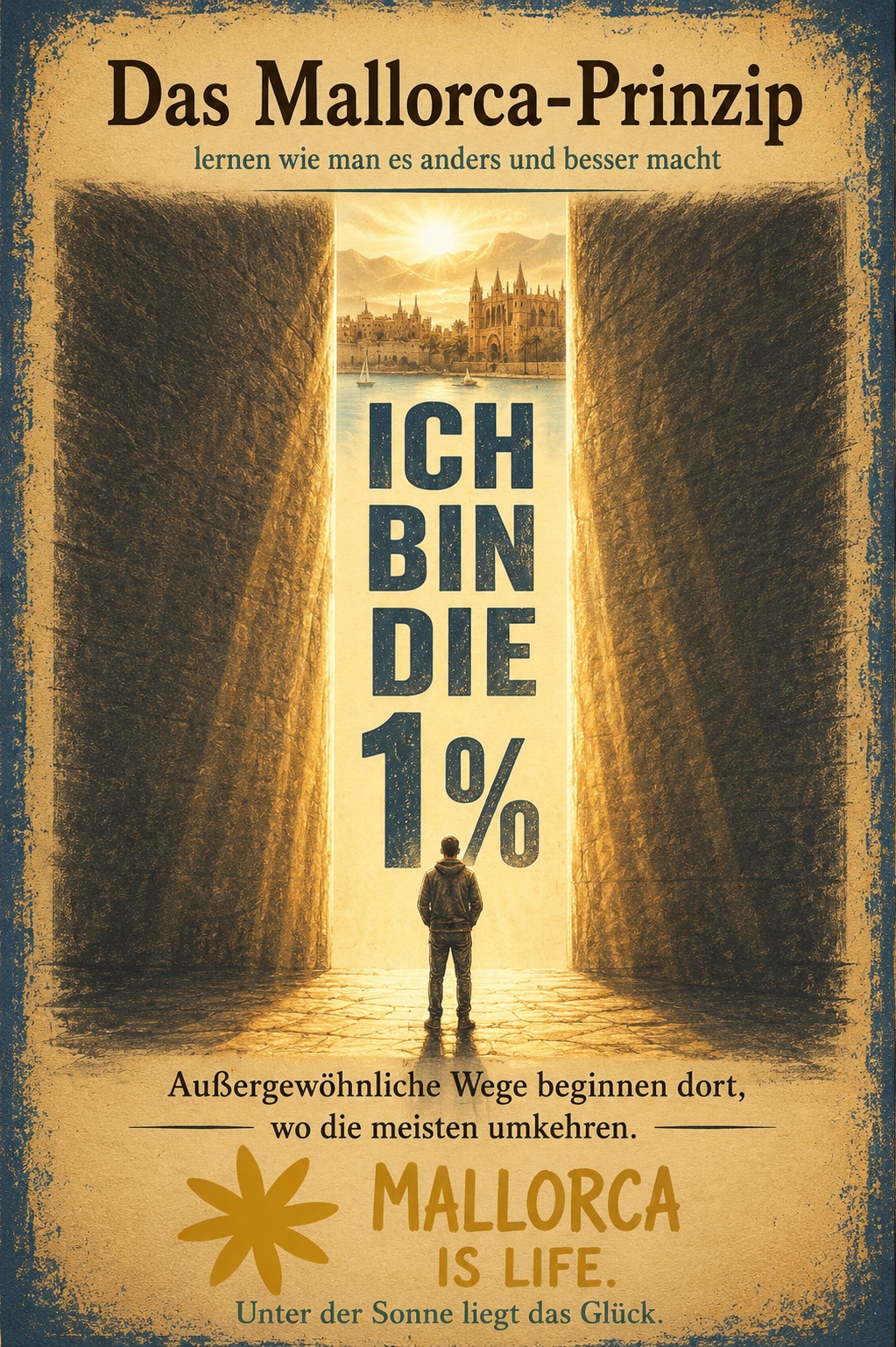 Ich bin die 1 % – außergewöhnliche Wege beginnen dort, wo die meisten umkehren