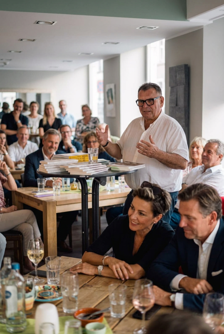 Vortrag vor vollem Haus – Michael Johannes im Dialog